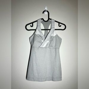 Lululemon women’s tank top with built in bra size S